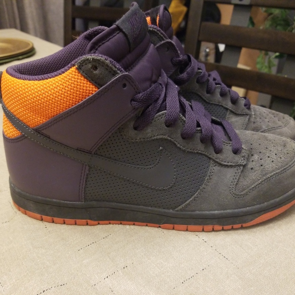 Nike Dunk High Anthracite Abyss Orange sz. 8.5